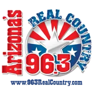 96.3Real Country Logo