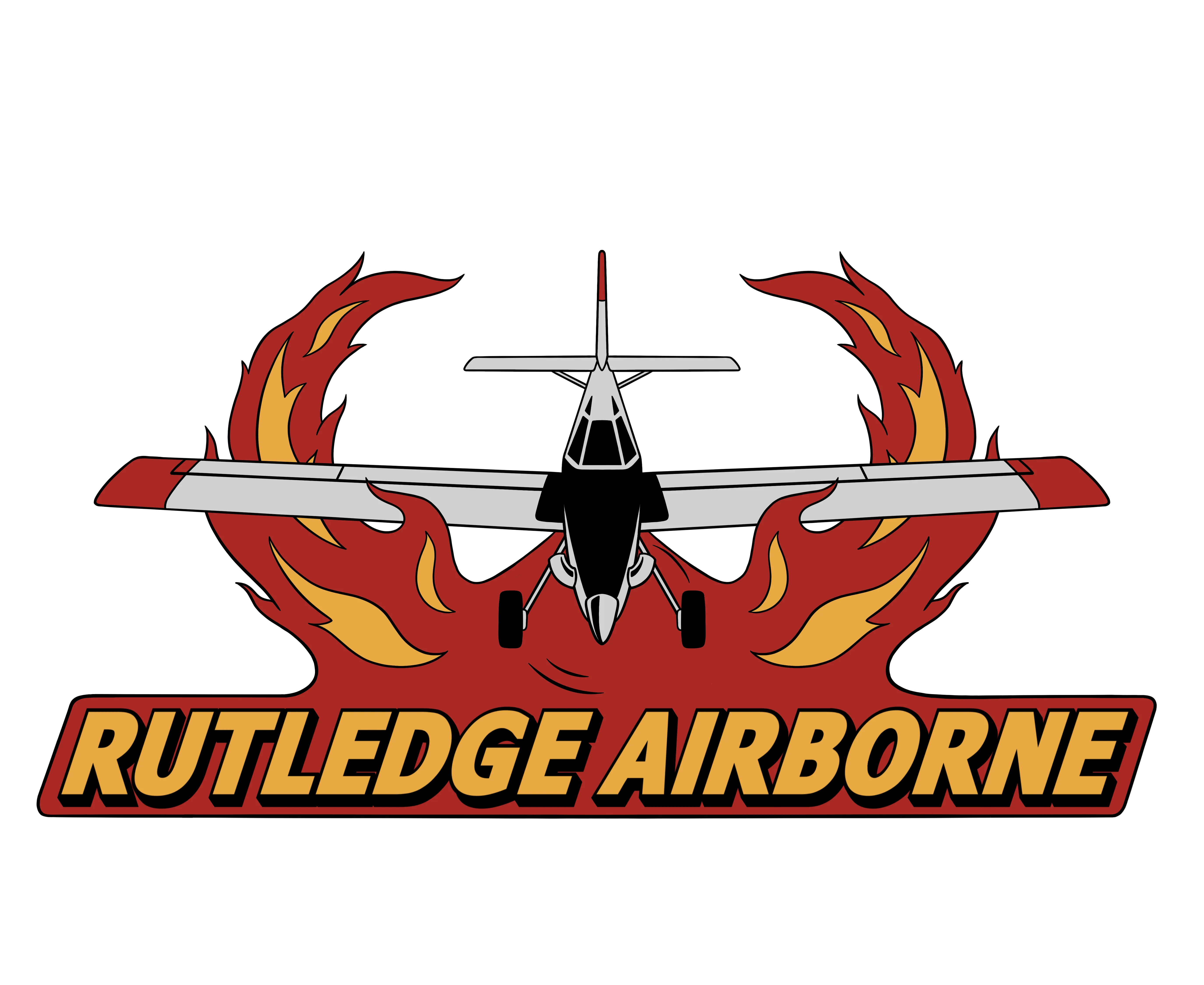 Rutledge Airborne Logo